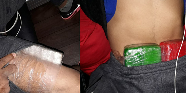 DETIENEN A UN PARAGUAYO EN POSADAS CON 2,687 KILOS DE COCAÍNA