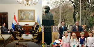 PARAGUAY Y UCRANIA CONMEMORAN 25° ANIVERSARIO DE RELACIONES DIPLOMÁTICAS