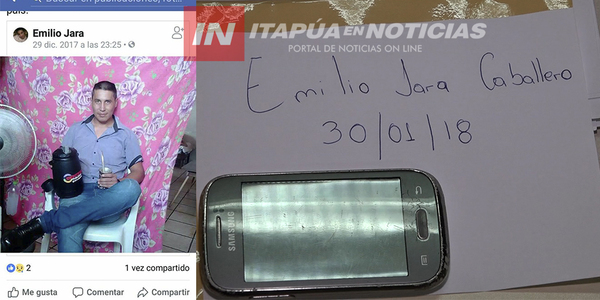 TRAS REQUISA INCAUTARON CELULAR A PRESO “FEISBUQUERO”