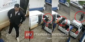 LADRÓN HURTÓ 5.600 DÓLARES DE UN VEHÍCULO EN ENCARNACIÓN