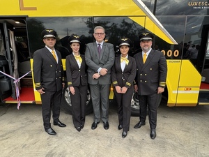 Presentaron en Paraguay el ómnibus Luxescape, una nueva experiencia en turismo de lujo - Amigo Camionero