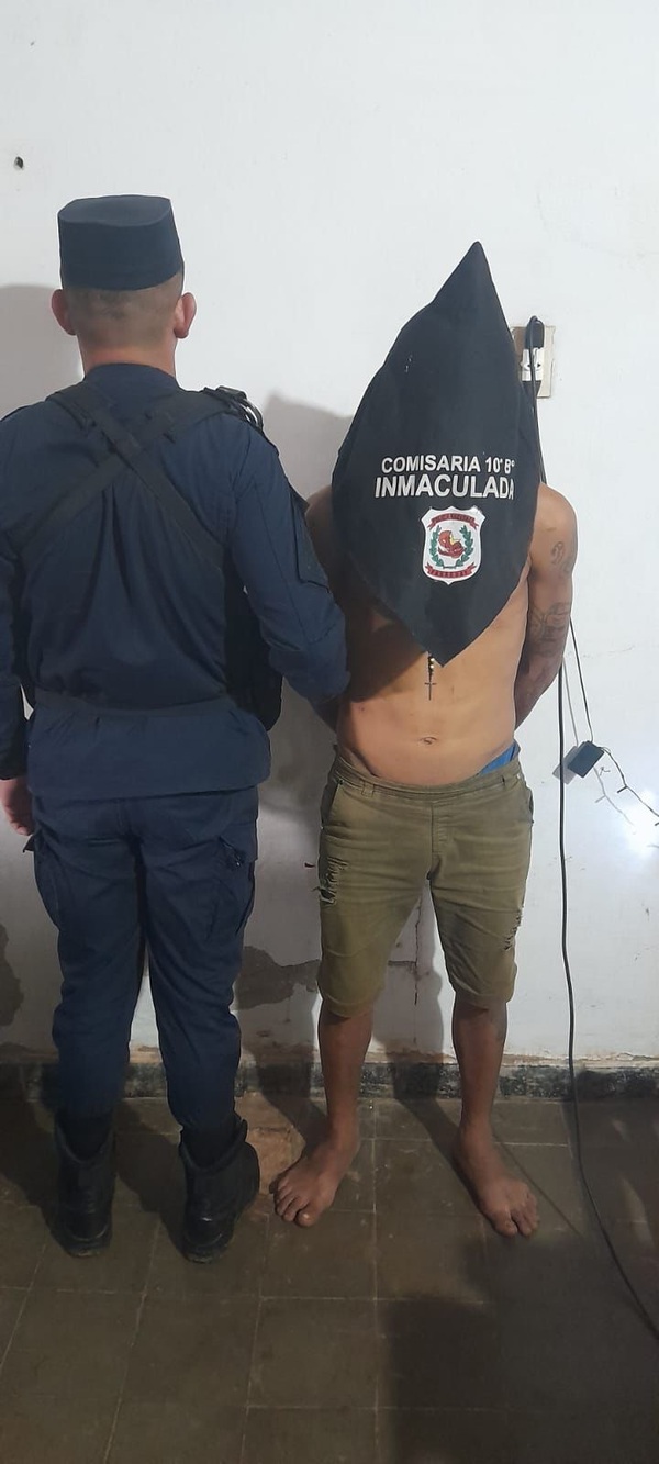 Aprehenden a hombre por supuesto robo agravado y tenencia de marihuana en Concepción - Concepción al Día