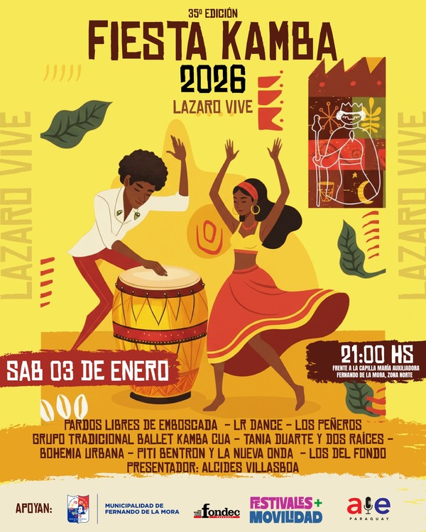 Llega la edición No. 35 de la Fiesta Kamba «Lázaro Vive»