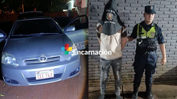 Disparos, persecución y detención tras control policial en Capitán Miranda