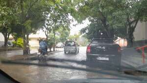 Intensas lluvias afectaron actividades en Pilar y se registró un accidente de tránsito - Nacionales - ABC Color