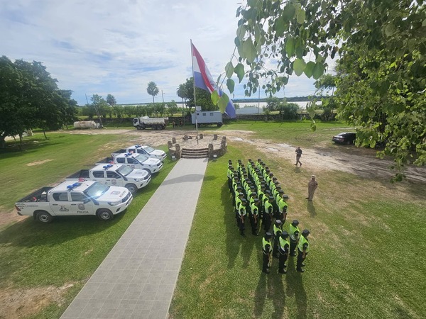 Alto Paraguay cuenta con 50 policías más como refuerzo en seguridad