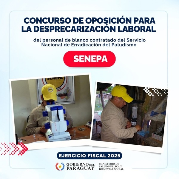 Salud publica lista final del concurso de desprecarización del personal del SENEPA - ADN Digital