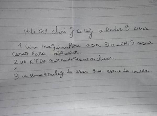 [VIDEO] ¿Mba'e piko? La carta que Papa Noel entendió todito mal