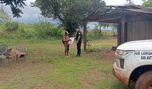 No fue Papá Noel: Fueron los uniformados llevando alegría