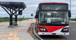 La Nación / Buses eléctricos reportaron 6.200 pasajeros en su primera semana