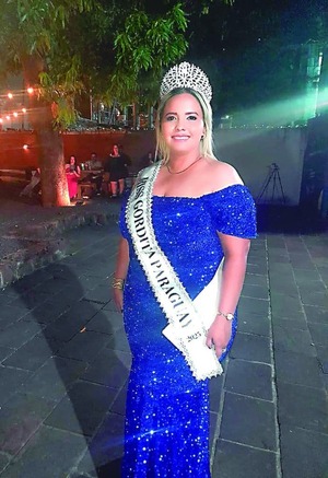 Rebeca Villar es coronada Miss Gordita Paraguay 2025