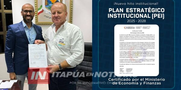 GOBERNACIÓN OBTUVO CERTIFICACIÓN OFICIAL DE SU PLAN ESTRATÉGICO INSTITUCIONAL 2025–2028