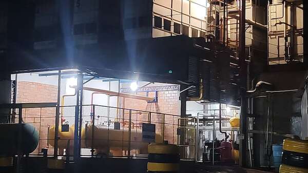 Itá: trabajador sufrió quemaduras tras presunta fuga de amoníaco - Policiales - ABC Color