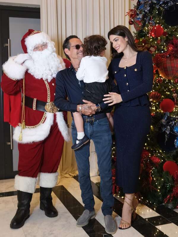 Nadia Ferreira y Marc Anthony celebraron la Navidad a pura familia en Miami - Gente - ABC Color