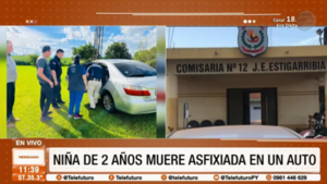 Tragedia en J. Eulogio Estigarribia: niña muere asfixiada dentro de un vehículo