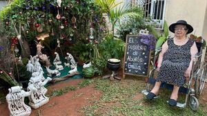 Abue de 103 años ganó concurso de pesebres