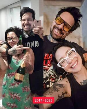 Andrea Valobra mostro cómo cambiaron en 11 años