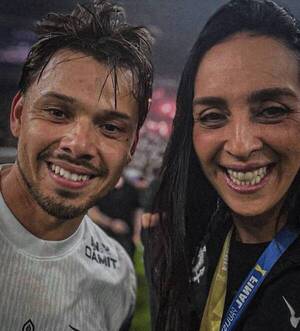 Psicóloga del Corinthians y su sentida despedida a Angel Romero