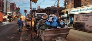 Asunción: Intenso operativo de limpieza tras la Navidad