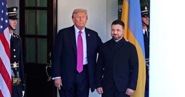 La Nación / Trump y Zelenski se reúnen mañana para hablar de un plan de alto el fuego con Rusia