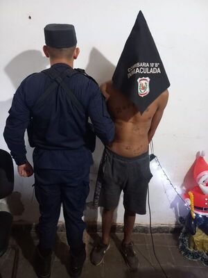 Aprehenden a joven por presunto hurto agravado en escuela y confirman orden de captura vigente - Concepción al Día