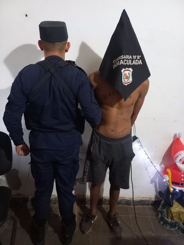 Aprehenden a joven por presunto hurto agravado en escuela y confirman orden de captura vigente - Concepción al Día