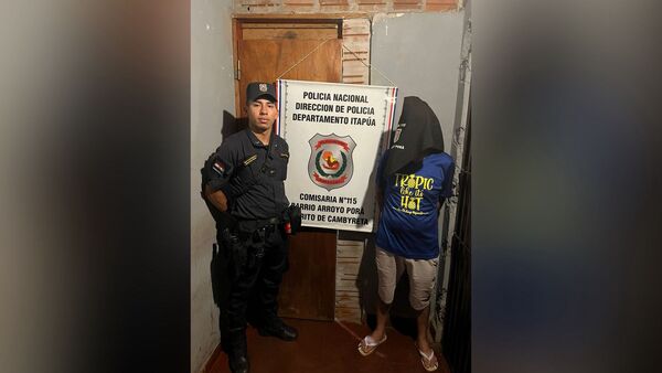 Detienen a hombre que encerró, golpeó a puños y arrastró a su expareja en Arroyo Porã