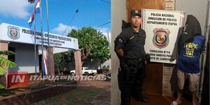 DETUVIERON A SUJETO QUE HABRÍA TORTURADO A SU EXPAREJA EN CAMBYRETÁ