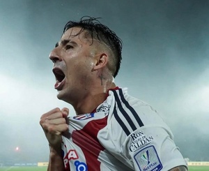 Los goles de Paiva se quedan en Colombia