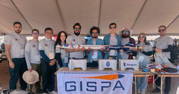 La Nación / Logro universitario del año: el cohete que rompió la barrera del sonido, creado por estudiantes paraguayos