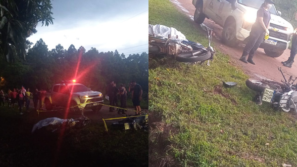 ACCIDENTE DE TRÁNSITO CON DERIVACIÓN FATAL EN CAPITÁN MIRANDA