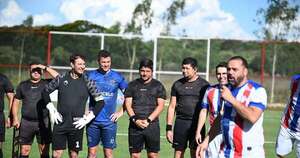 La Nación / Autoridades inauguran obras de mejora en el estadio “Ovetenses Unidos”