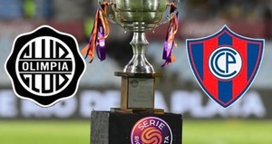Olimpia y Cerro jugarán la Serie Río de la Plata
