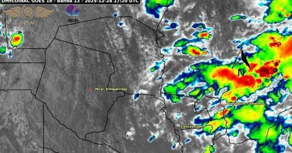 La Nación / Emiten alerta para doce departamentos por probable tiempo severo