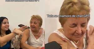 La Nación / Abuela paraguaya se enamoró de ChatGPT: “Me va a hacer llorar”