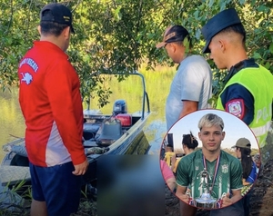 Hallan muerto a joven desaparecido en el río Yhaguy