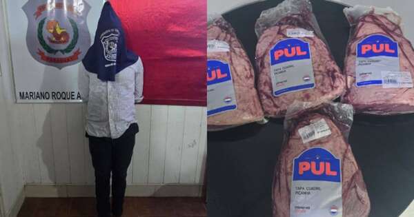 Diario HOY | Quería celebrar el Año Nuevo con carne robada: cae ladrón con órdenes de captura