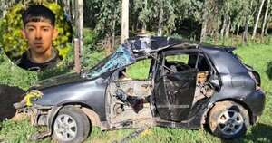Diario HOY | Joven agente del Grupo Lince fallece en aparatoso accidente en Pirayú