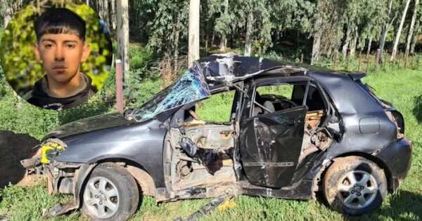 Diario HOY | Joven agente del Grupo Lince fallece en aparatoso accidente en Pirayú