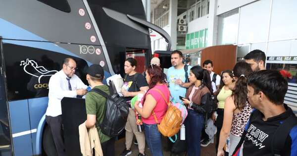 La Nación / Operativo Navidad cerró con más de 250 mil viajeros en la Estación de Buses de Asunción
