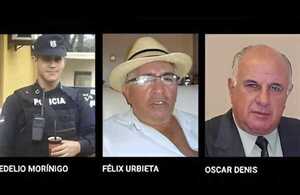 Otro año más sin rastros de Edelio Morínigo, Félix Urbieta y Óscar Denis