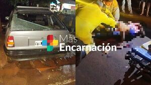 Motociclista resultó herido tras chocar contra un automóvil estacionado en Campichuelo