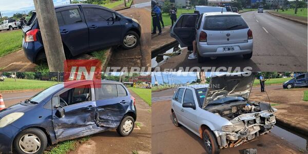 LESIÓN Y DAÑOS MATERIALES TRAS SINIESTRO VIAL EN ENCARNACIÓN