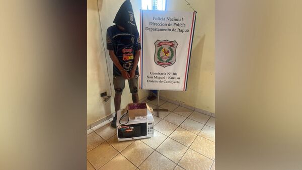 Aprehenden a sospechoso y recuperan objetos tras hurto en Cambyretá