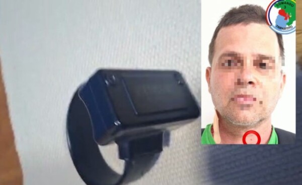 Hallan tobillera electrónica de brasileño en terminal de buses de CDE