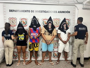 Asalto a cambista: cuatro detenidos, entre ellos un menor de edad - trece