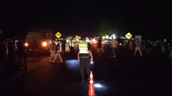 Popular / Festejo de cumple opa en pelea y un atropellado mortal