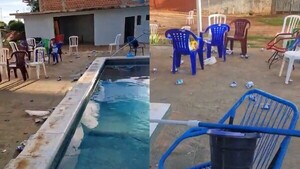 Alquiló su quinta y le derramaron hasta ceecita a las plantas