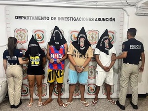 Detienen a hijo de Rotela por asalto a cambista en Asunción