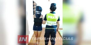 MUJER FUE APREHENDIDA POR SUPUESTA TENTATIVA DE HOMICIDIO EN ENCARNACIÓN